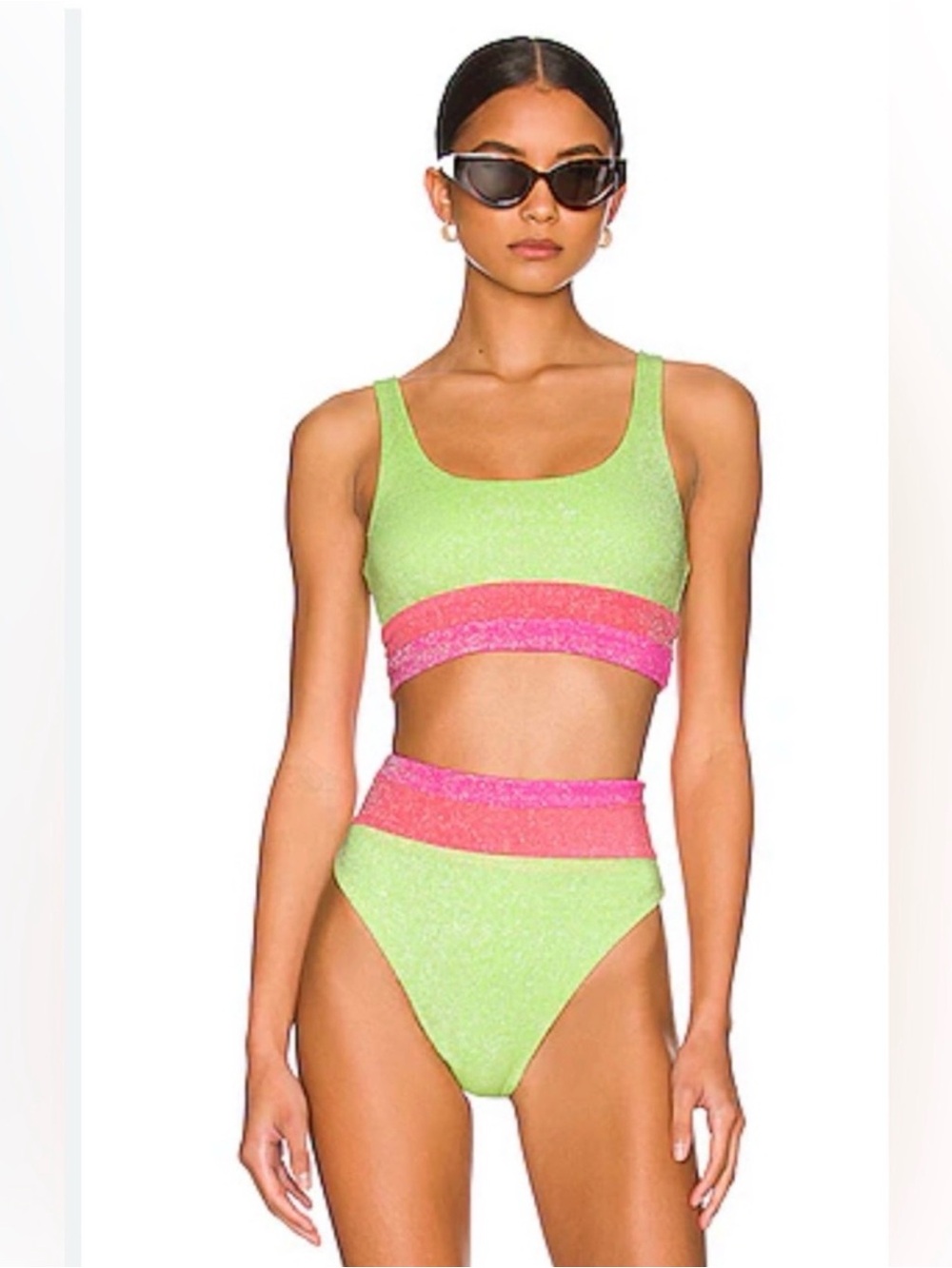 NWT Beach Riot Set Heidi Bikini Bottoms + Mackenzie Bikini Top
